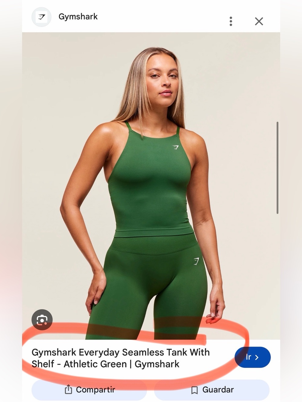 Gymshark  Tank - Picture 7 of 7